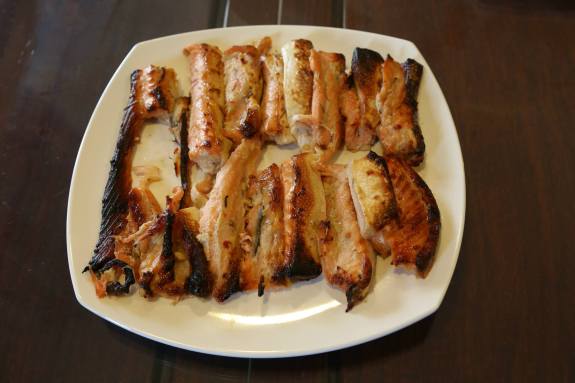 oven grilled miso salmon