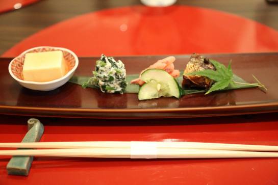 sakizuki - a selection of small appetizers