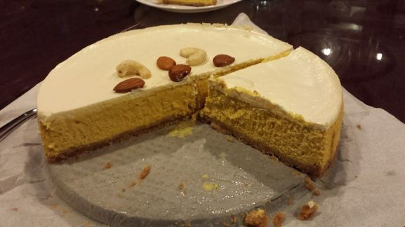 pumpkin cheese cake