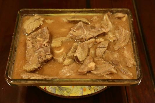 #6 6hr "sous vide" miso lamb shoulder