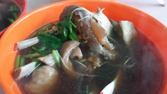 mixed mutton soup 羊杂汤