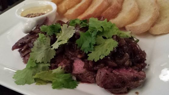 D-I-Y steak sandwich - S$22