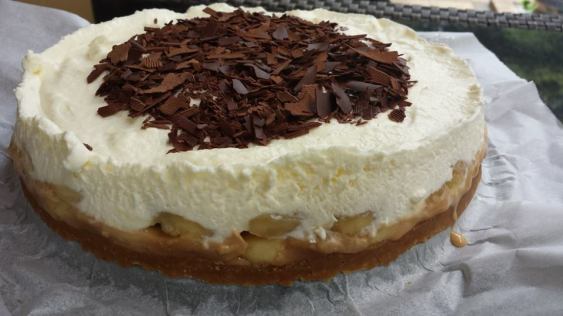 banoffee (banana toffee) pie