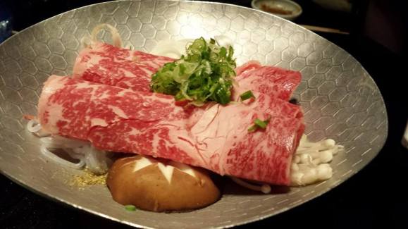 kagoshima wagyu sukiyaki konabe