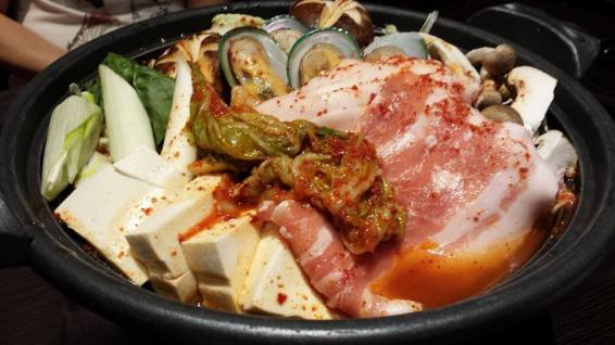kurobuta kimchi nabe - groupon S$22.80nett