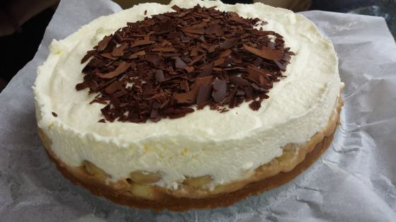 banoffee (banana toffee) pie