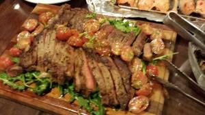 tagliata di manzo (USA grain fed ribeye & australian wagyu MBS 4/5)