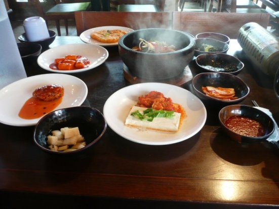 13 dishes in all 8 substantial ones