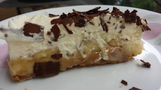 banoffee (banana toffee) pie