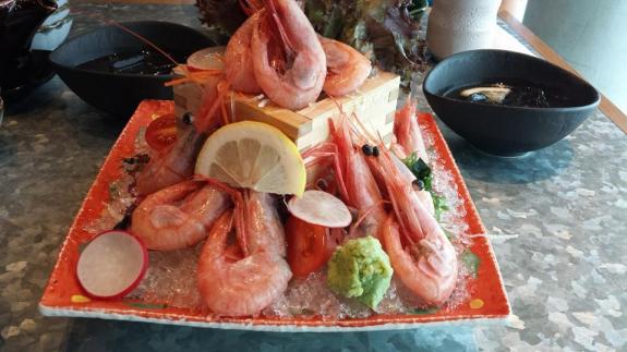 12 pieces amaebi S$14.80