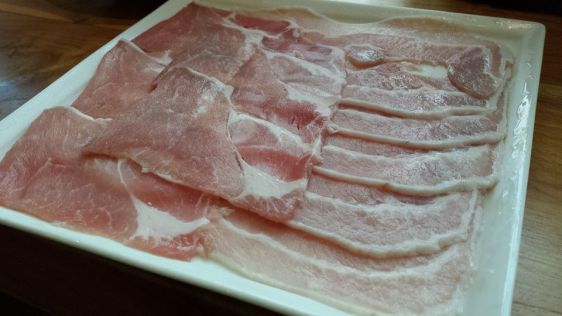 pork shabus shabu set (S$6pax qoo10 coupon + service & GST)z