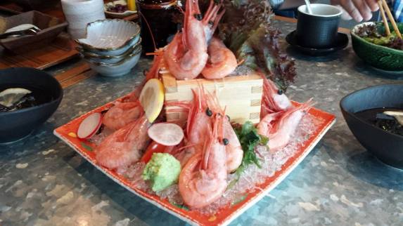 12 pieces amaebi S$14.80