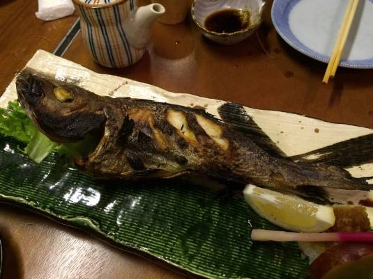 izaki (japanese stripe bass) - S$45