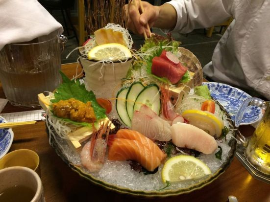 sashimi moriawase - S$58