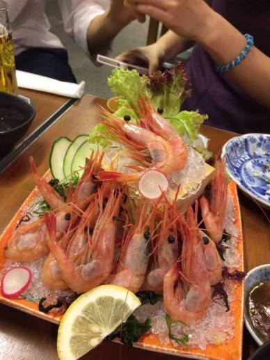 amaebi 12 pieces with shell - S$14.80