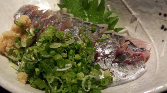aji sashimi