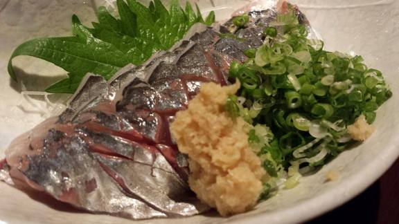 aji sashimi