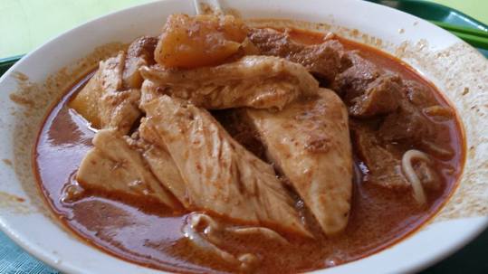 heng kee (興记) curry chicken noodles