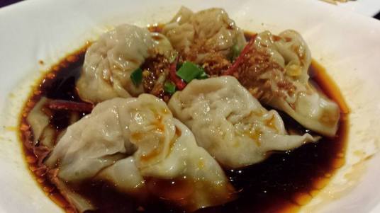 spicy dumplings (抄手)