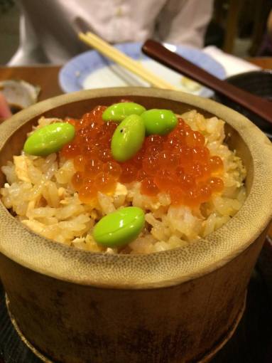 ikura salmon flake rice - S$12.80