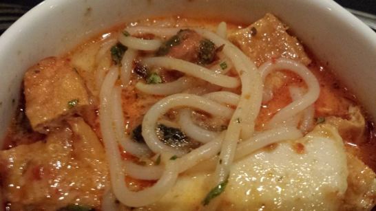 laksa was good - i asked for more hum (cockles) & i had a second helping