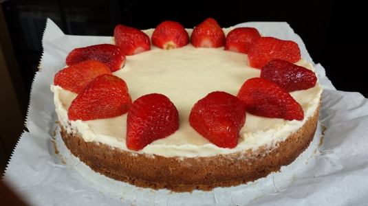 strawberry cheese cake