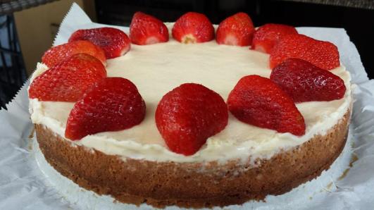 strawberry cheese cake