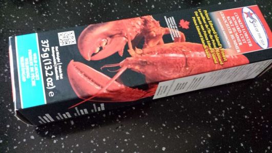 cooked lobster S$26.90 1 for 1 (i.e. 2x375g) from cold storage.