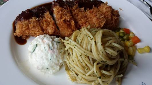 S$12.90 tonkatsu set