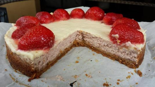 strawberry cheese cake