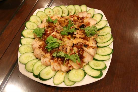 #7 spicy belly pork 蒜泥白肉