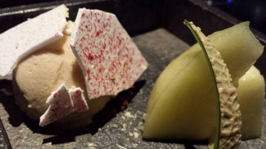 #6 chestnut ice cream & japanese honey dew