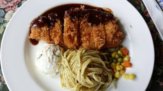 S$12.90 tonkatsu set