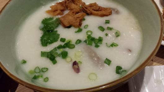 mixd innards congee (状元及第粥)