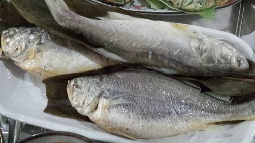 cooked treadfin & yellow cracker