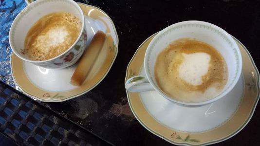 coffee from our jura machine