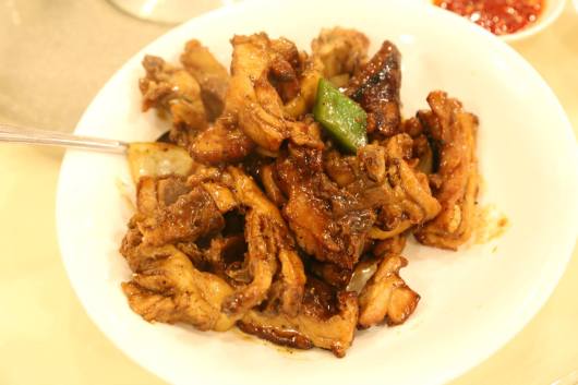 #7 fried suckling pig meat