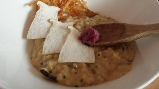 funghi risotto