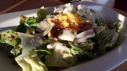 grilled octopus caeser salad