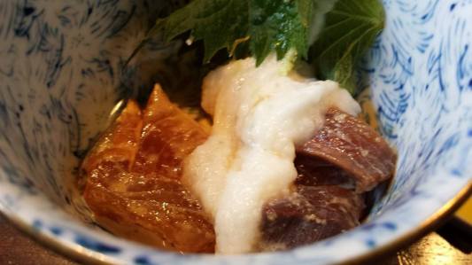 braised wagyu with sticky mountain yam