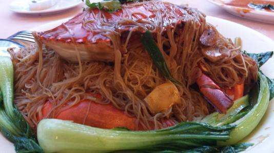 crab beehoon