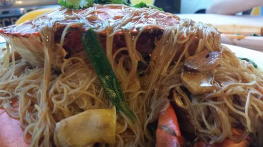 crab beehoon