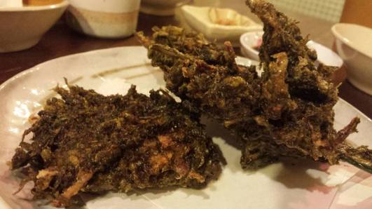 deepfried seaweed