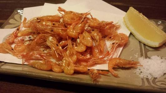 deepfried small river shrimps