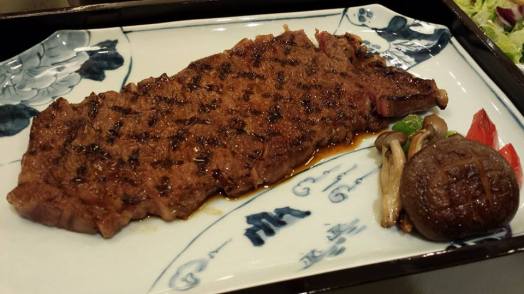 excellent kuroge wagyu 黑毛和牛 steak