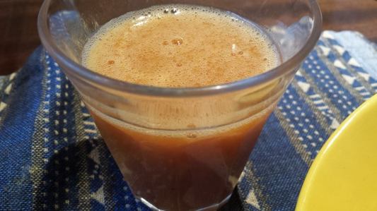 fresh mixed fruit juice