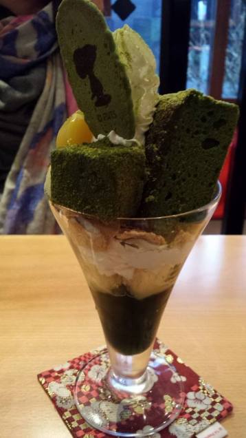 greentea parfait