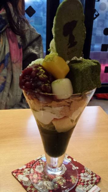 greentea parfait