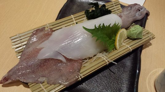 ika sashimi
