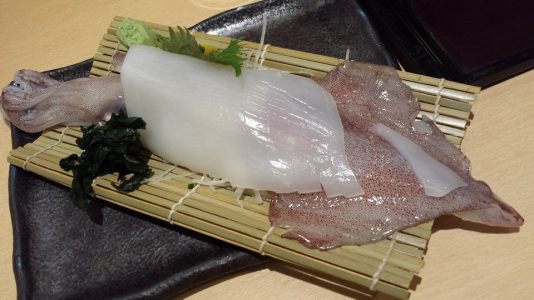 ika sashimi